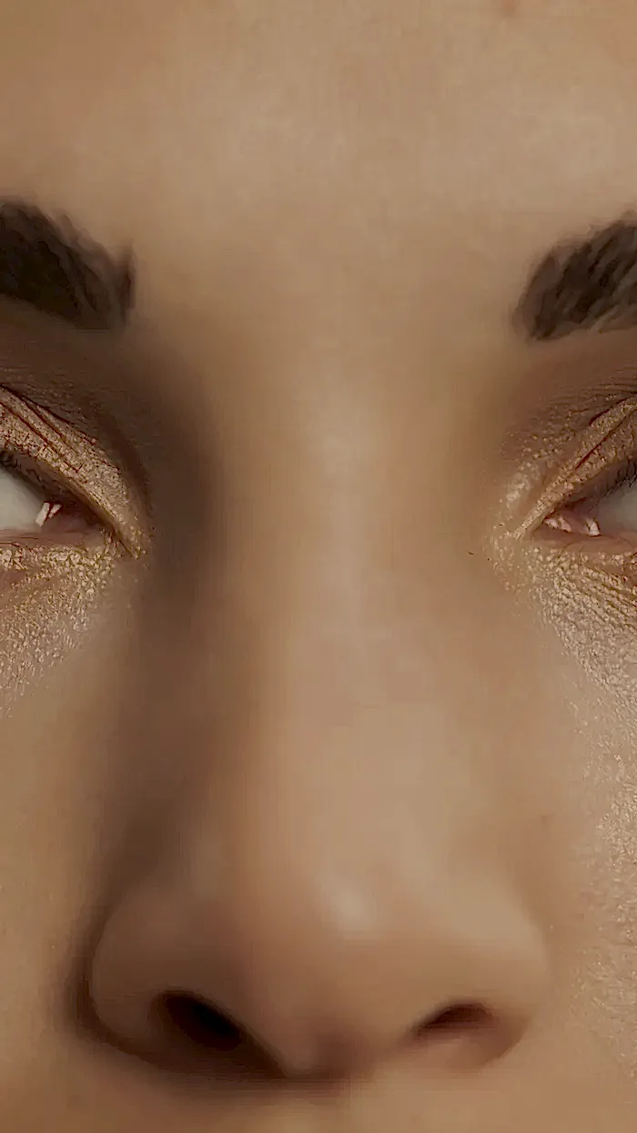 Resultado natural de micropigmentación de cejas en Spa Belgrano